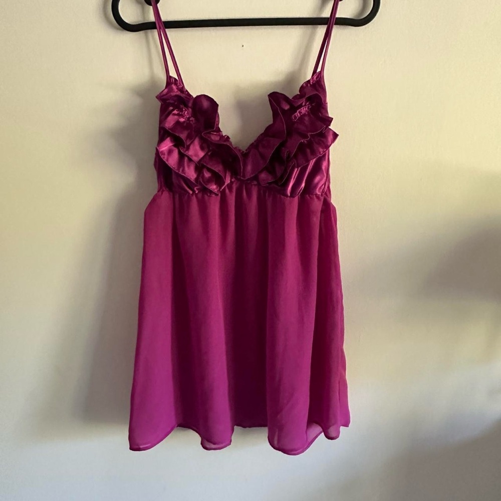Girly Cami top with ruffles